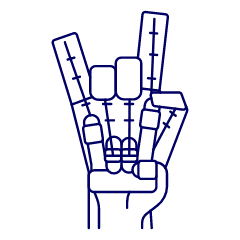 Robotic Hand Prototype 1 Illustration from UX Line Set