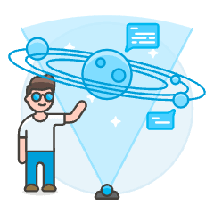 Astranomy Hologram 1 Illustration from UX Colors Set