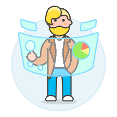 Gui Hologram 1 Illustration from UX Colors Set