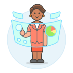 Gui Hologram 5 Illustration from UX Colors Set