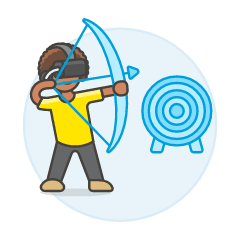 Vr Archery 2 Illustration from UX Colors Set