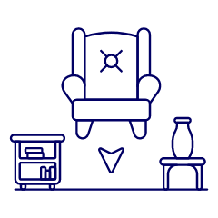 Vr Interior Design Illustration from UX Line Set