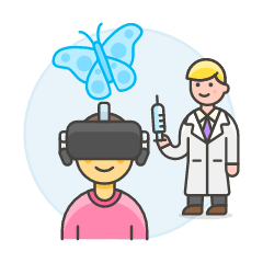 Vr Distractor 3 Illustration from UX Colors Set