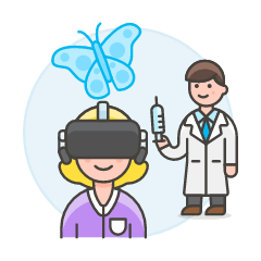 Vr Distractor 4 Illustration from UX Colors Set