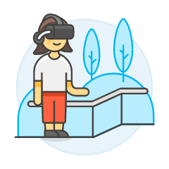 Vr For Rehab 6 Illustration from UX Colors Set