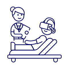 Vr Mental Therapy 1 Illustration from UX Line Set