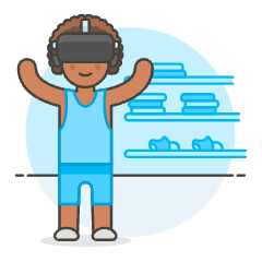 Vr Shopping 2 3 Illustration from UX Colors Set