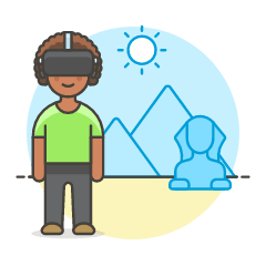 Vr Pyramid 2 Illustration from UX Colors Set