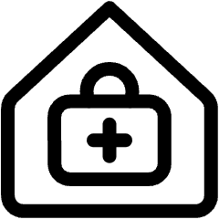 Home Visit Icon from Ultimate Regular Set