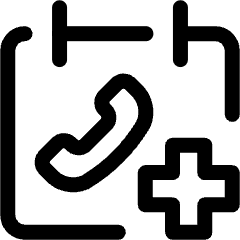Scheduled Phone Call Calendar 2 Icon from Ultimate Regular Set