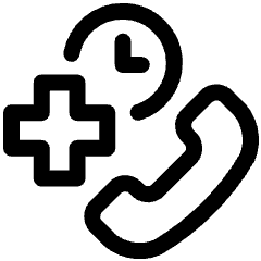 Scheduled Phone Call Icon from Ultimate Regular Set