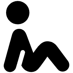 Sitting Relax Icon from Ultimate Bold Set