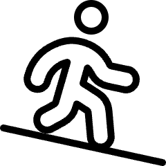 Walking Descend Icon from Ultimate Light Set