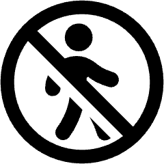 Walking Forbidden Icon from Ultimate Bold Set