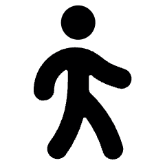 Walking Icon from Ultimate Bold Set