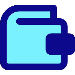 Wallet Icon from Core Pop Set