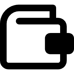 Wallet Icon from Core Remix Set