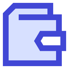 Wallet Icon from Sharp Duo Set