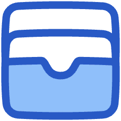 Wallet Card Holder Icon from Plump Duo Set