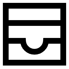 Wallet Card Holder Icon from Sharp Line Set