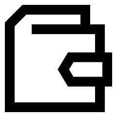 Wallet Icon from Sharp Line Set