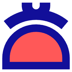 Wallet Purse Icon from Sharp Pop Set