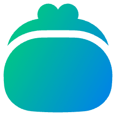 Wallet Purse Icon from Plump Gradient Set