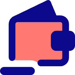 Wallet Remove Subtract Icon from Core Pop Set