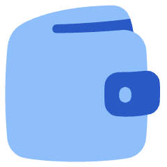 Wallet Icon from Plump Flat Set