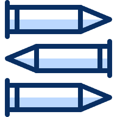 Bullets Icon from Cyber Duotone Set