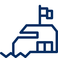 Bunker Icon from Cyber Line Set