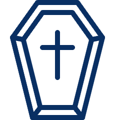 Coffin Icon from Cyber Line Set