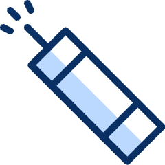Dynamite 1 Icon from Cyber Duotone Set