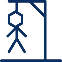 Hangman Icon from Cyber Line Set