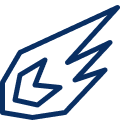 Meteor Icon from Cyber Line Set