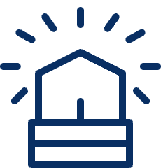 Signal Light Icon from Cyber Line Set