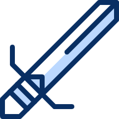 Sword 1 Icon from Cyber Duotone Set