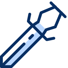 Sword 2 Icon from Cyber Duotone Set