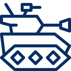 Tank Icon from Cyber Line Set