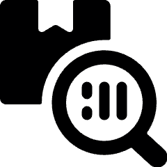 Warehouse Package Search Icon from Ultimate Bold Set