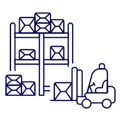Forklift 3 Illustration from UX Line Set