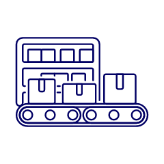 Industry Conveyer Illustration from UX Line Set