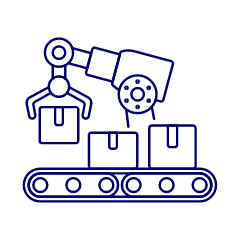 Industry Robot 2 Illustration from UX Line Set