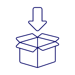 Package Open Illustration from UX Line Set