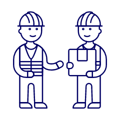 Warehouse Worker 3 1 Illustration from UX Line Set