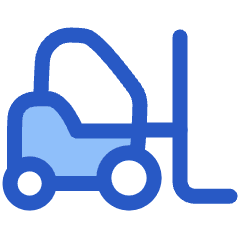 Forklift Icon from Plump Duo Set