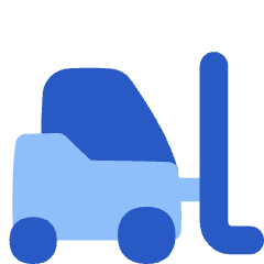 Forklift Icon from Flex Flat Set