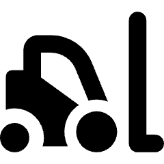 Forklift Icon from Core Solid Set