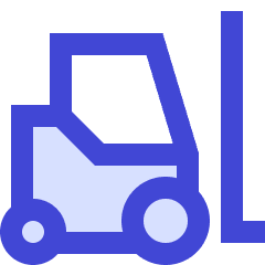 Forklift Icon from Sharp Duo Set