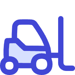 Forklift Icon from Flex Duo Set